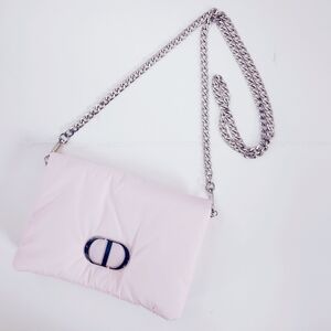 Dior Pink Pouch with Chain